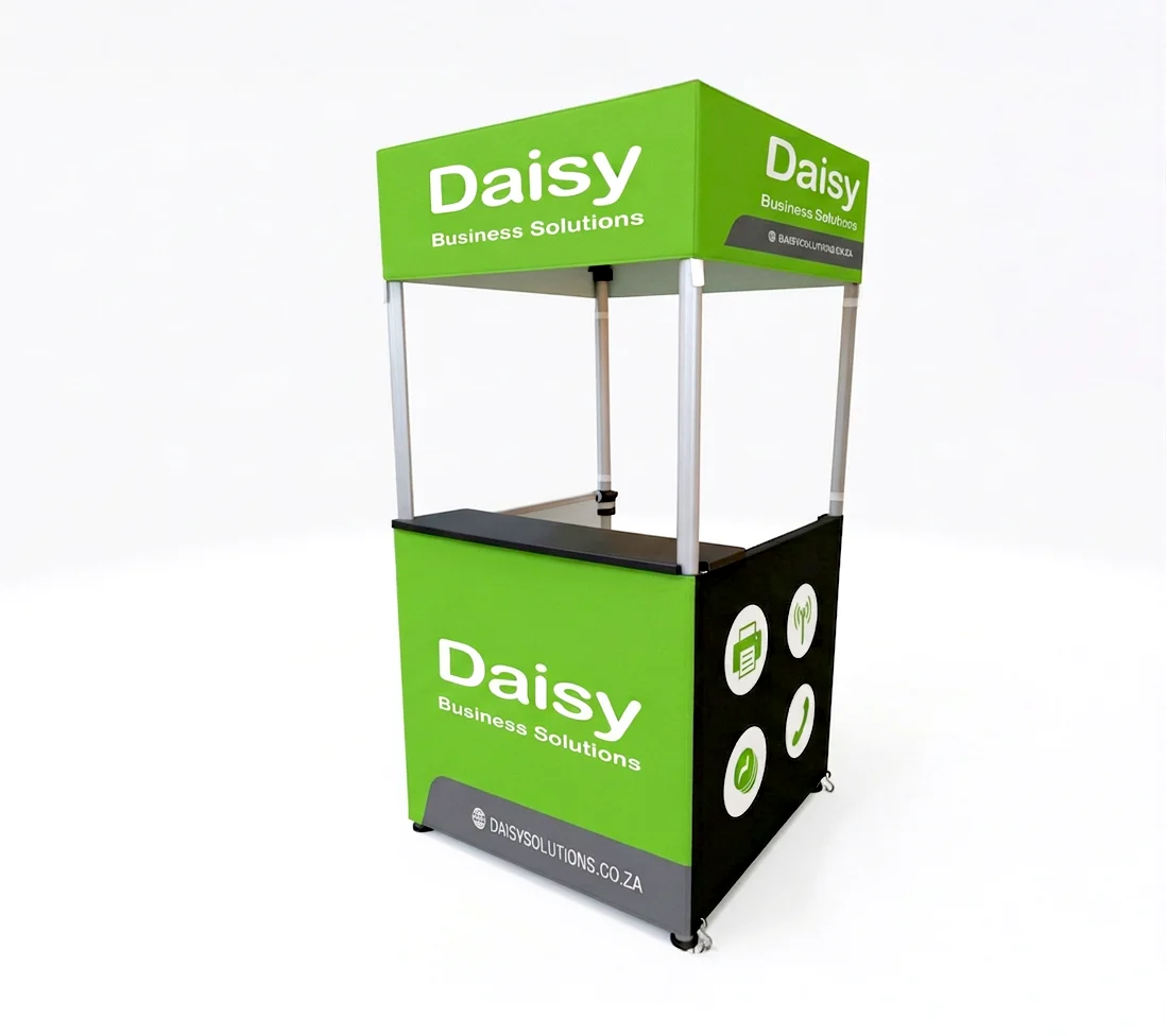 Deluxe Pro Aluminium Vendor Kiosks [45 Hex Series]