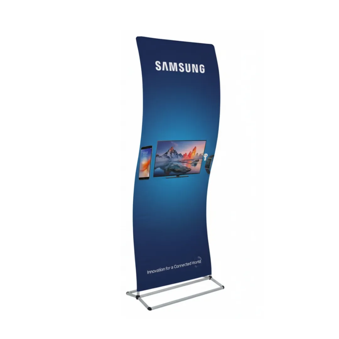 Slim Banner Wall S-Shape